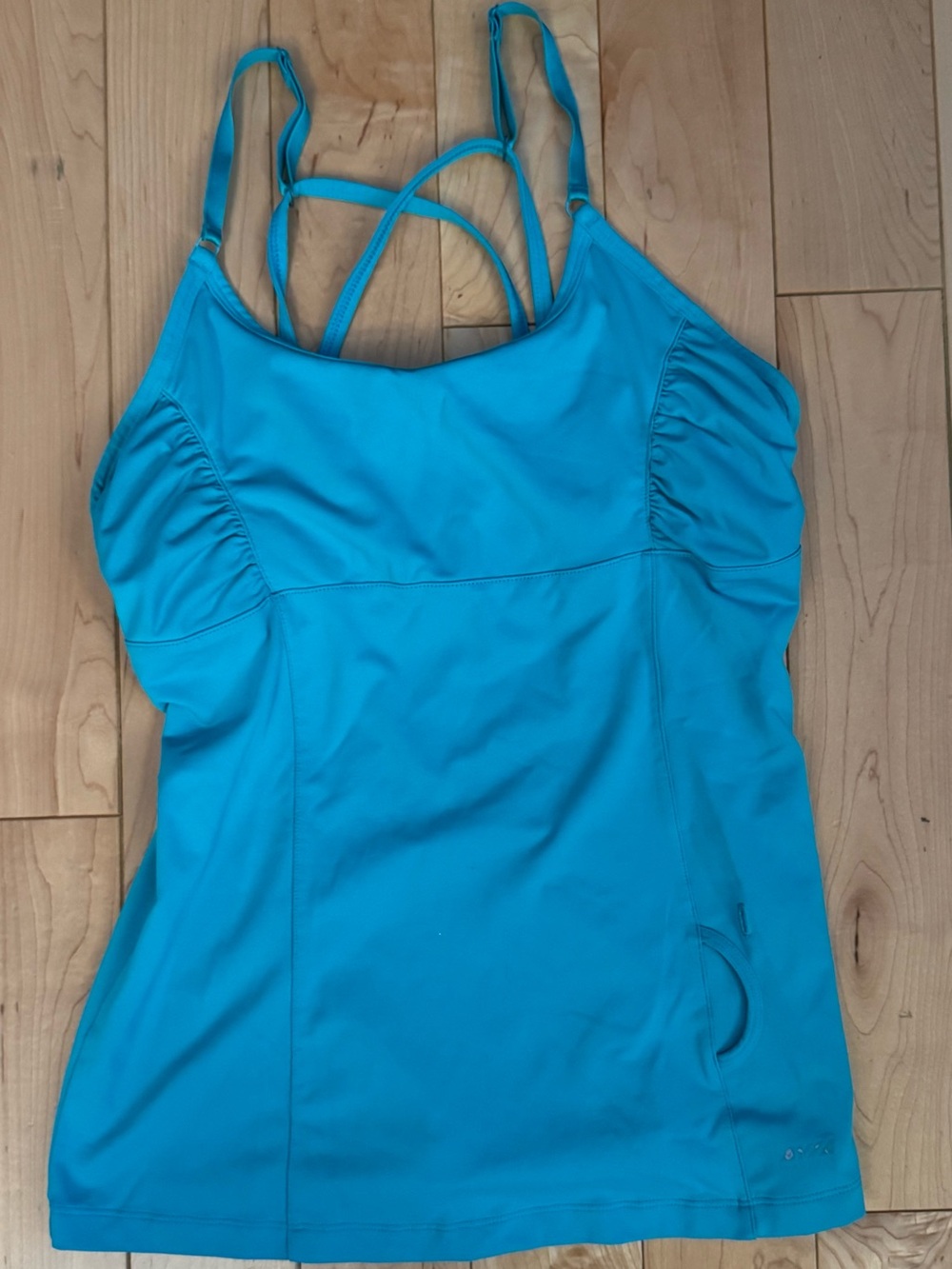 Avia Turquoise Strappy Athletic Tank